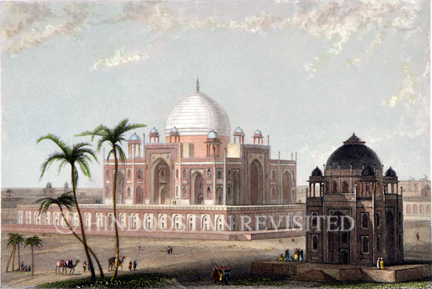 /data/Original Prints/Topography Views, City Views, Landscapes/MAUSOLEUM OF HUMAIOON AT DELHI.jpg
